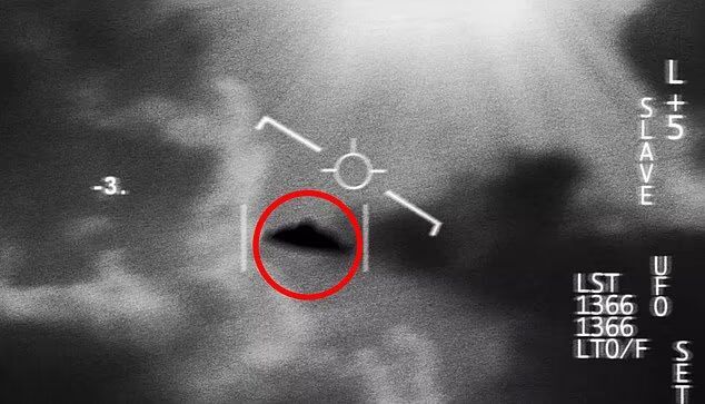 Click to enlarge UFO on military camera