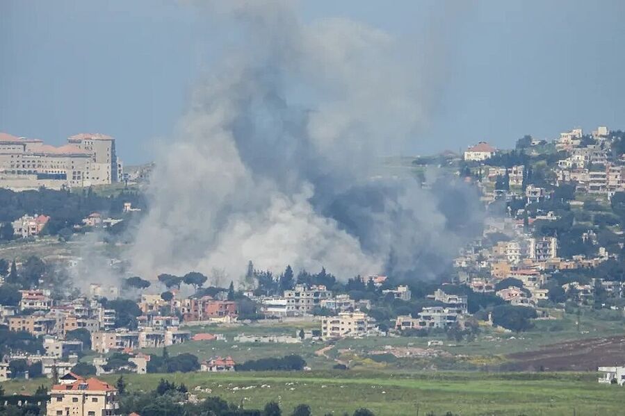 israel idf bomb lebanon towns white phosphorus