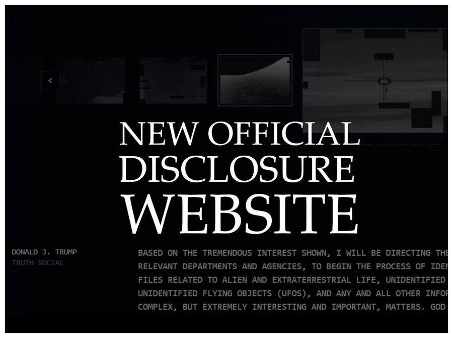 New UFO Declassification Website