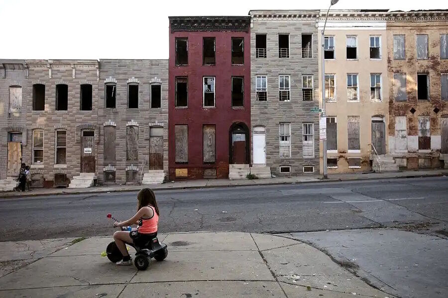urban decay blight baltimore