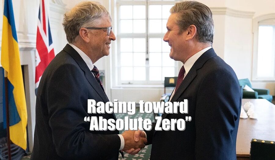 keir starmer bill gates net zero carbon emissions