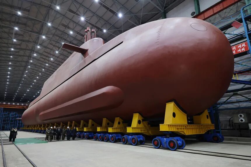 north korea nuclear submarine
