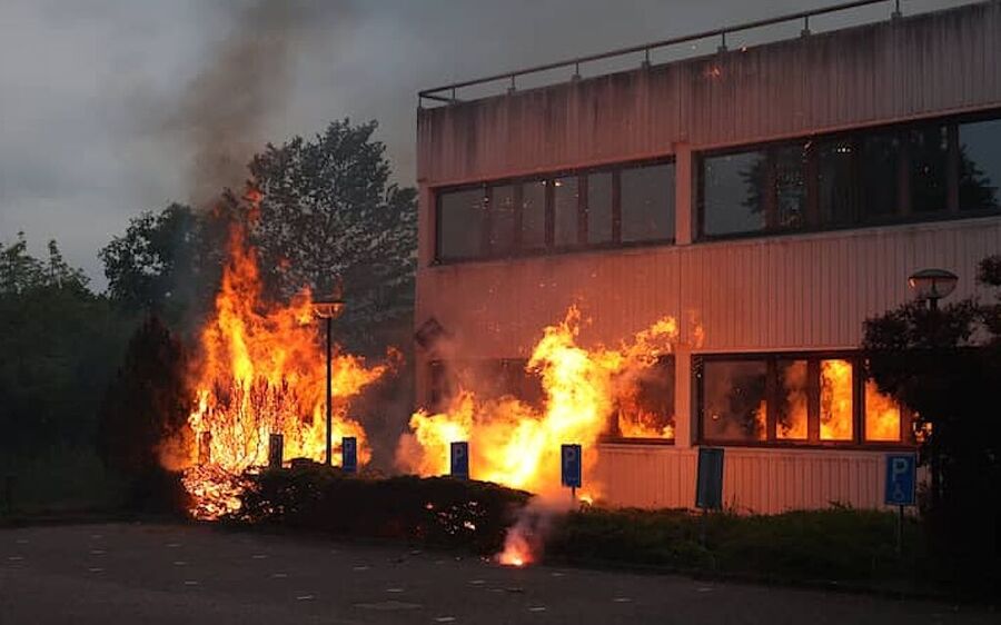 arson asylum center netherlands