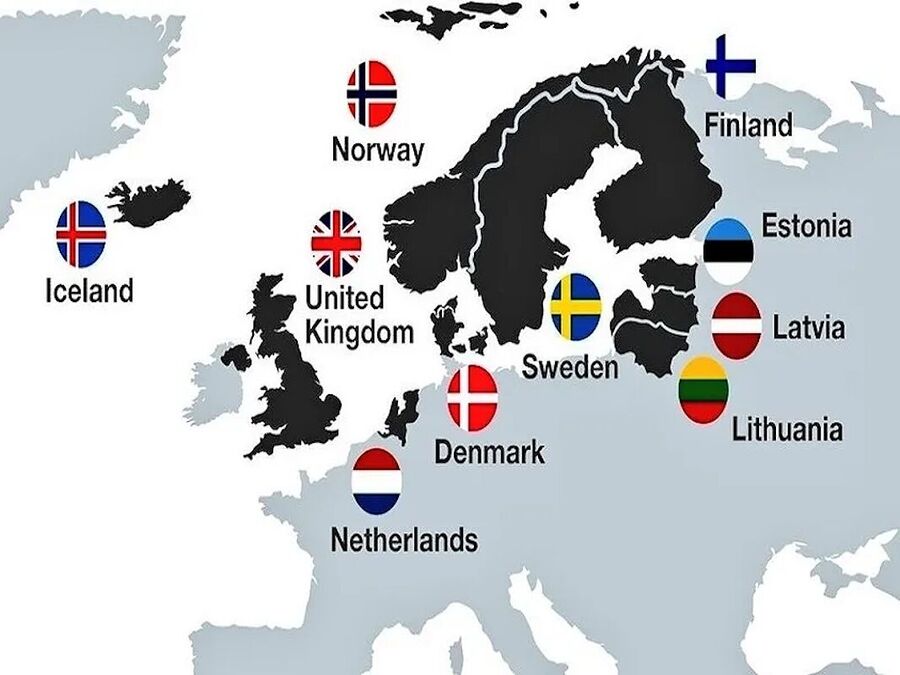 uk control north atlantic baltic russia