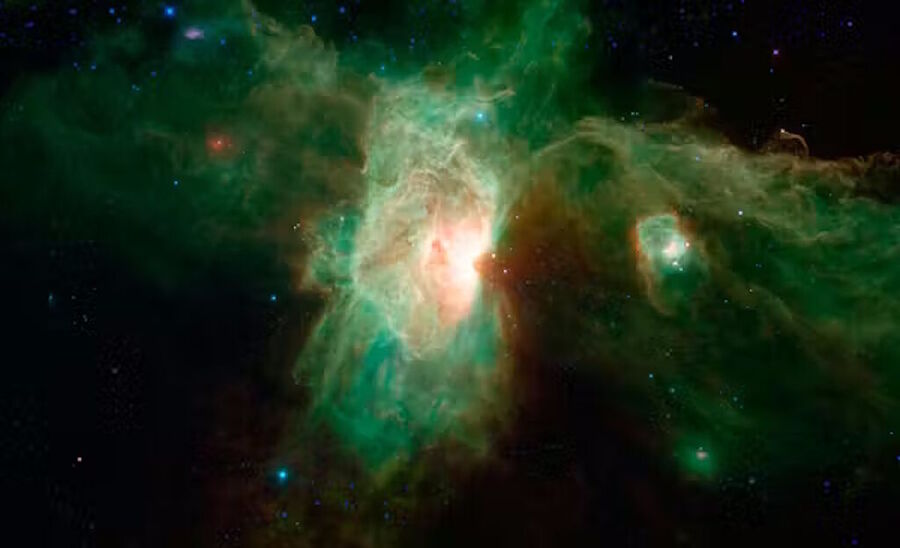 Click to enlarge The Orion Molecular Cloud Complex