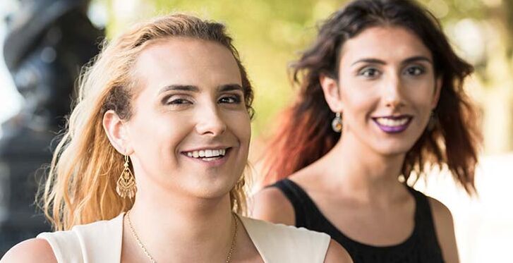 transgender man woman obvious