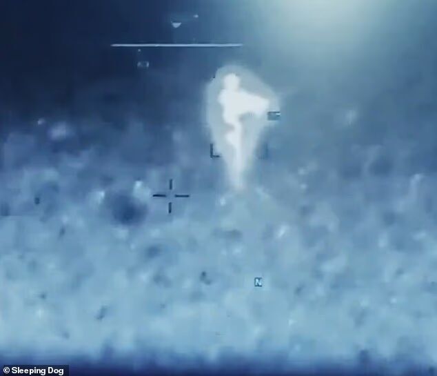 UFO footage from Sleeping Dog film