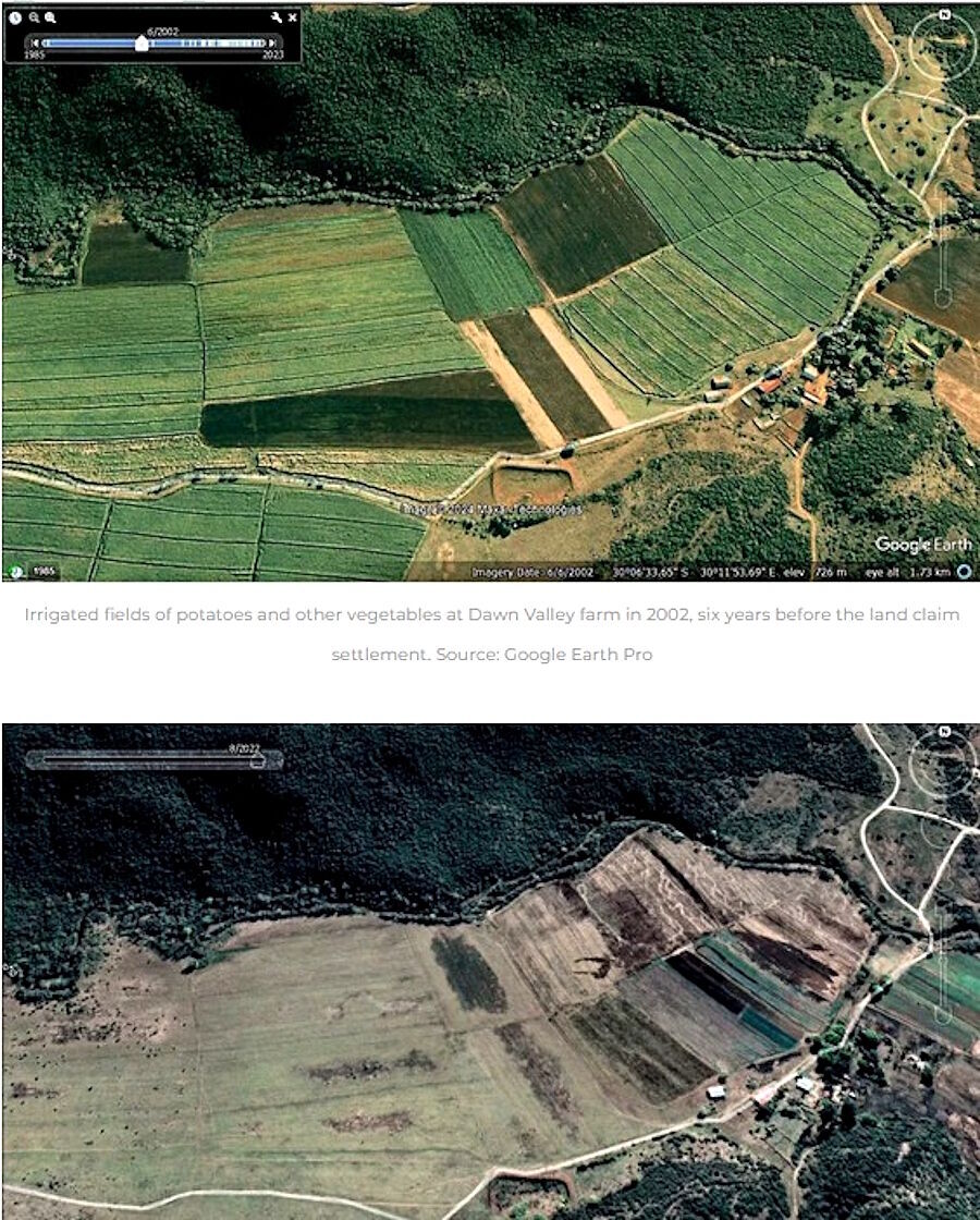 abandoned farm south africa land reform