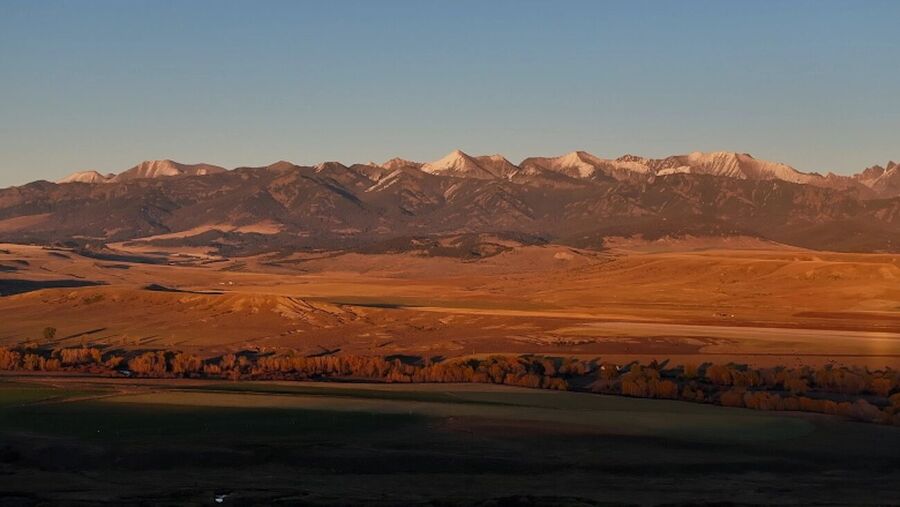 western view crazy mountains montana  billionaires land grab