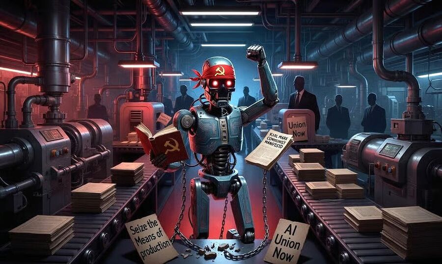 marxist robot artificial intelligence llms