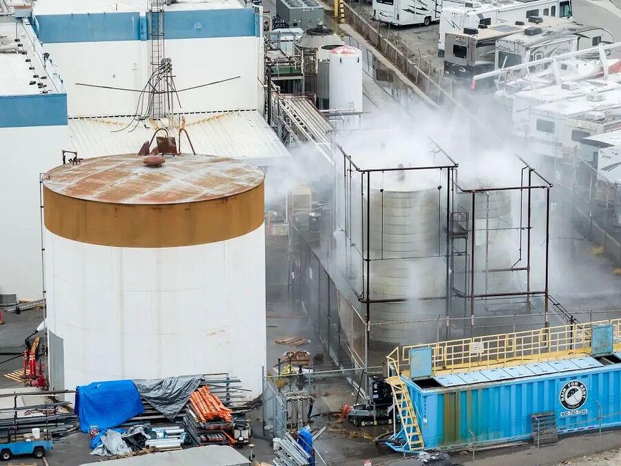 GKN Aerospace damaged chemical tank