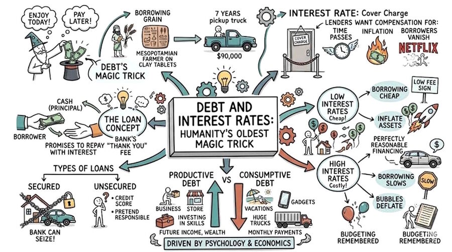 Click to enlarge debt cycle trap money