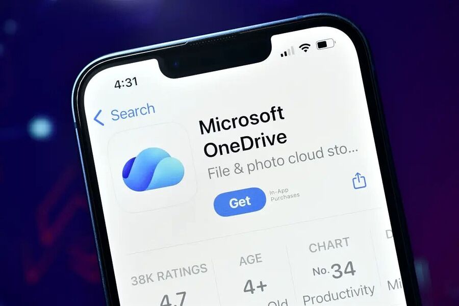 smartphone microsoft onedrive phishing attacks