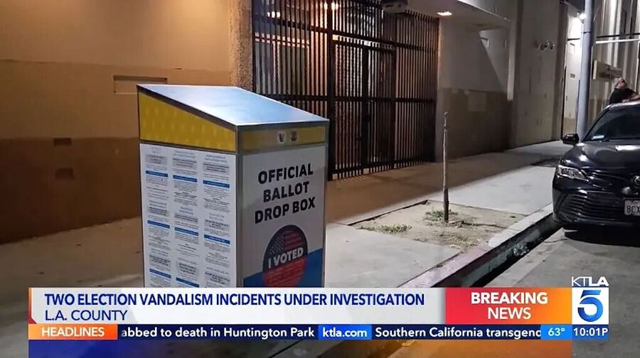 vote drop box california
