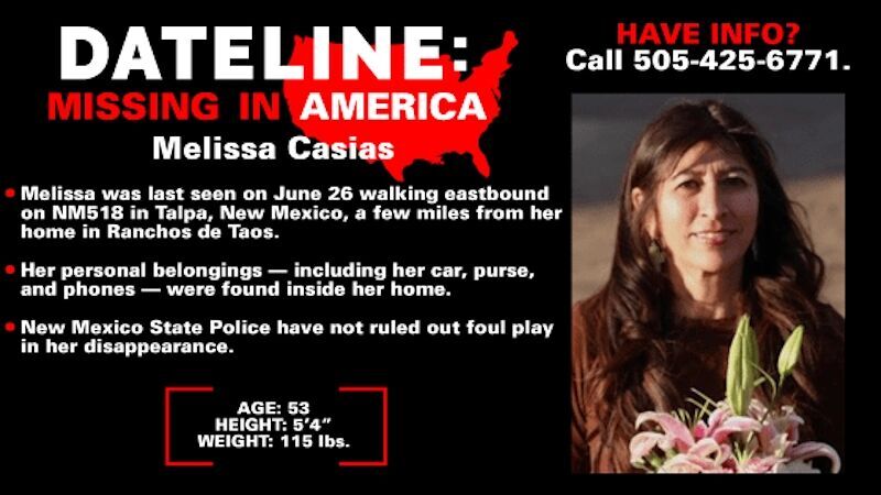 melissa casias missing los alamos poster