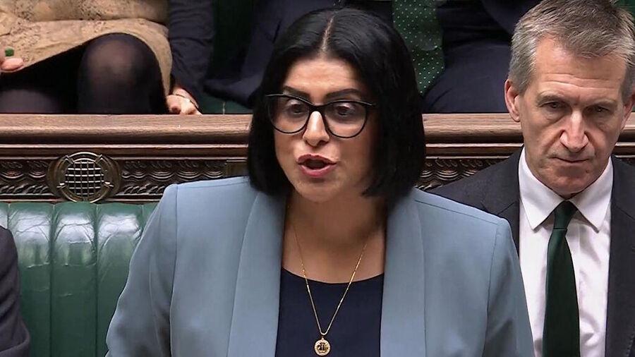 UK Home Secretary Shabana Mahmood.