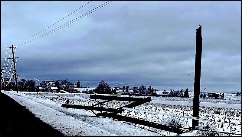 Ice storm Michigan