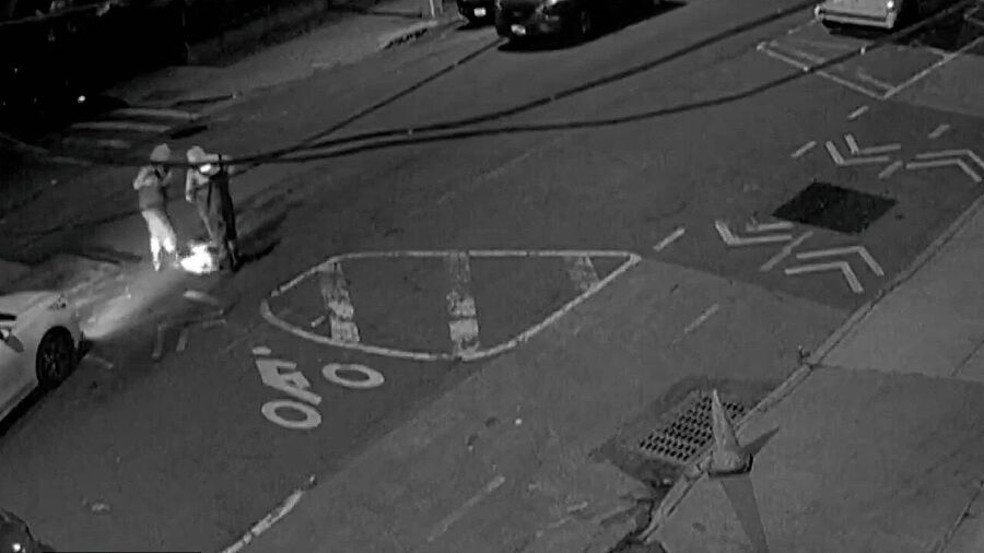frame from NY sewer people