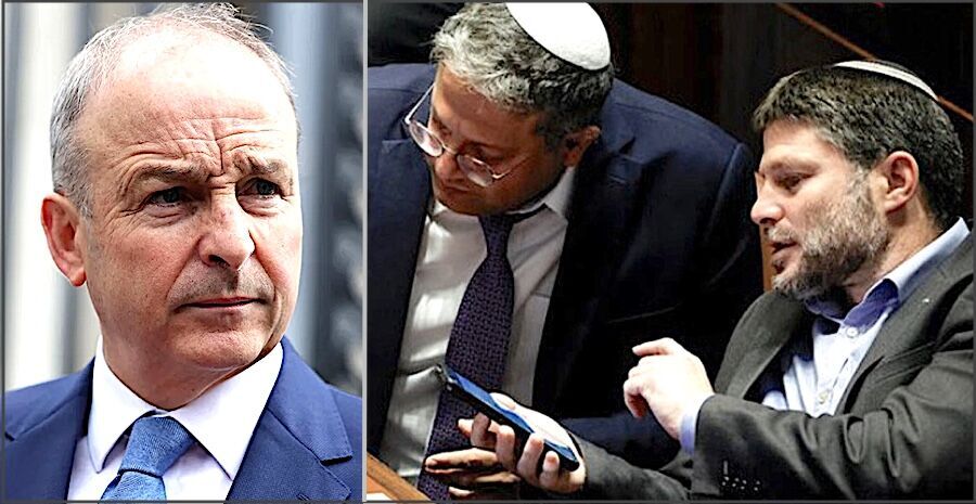 Click to enlarge Michael Martin/Smotrich/Ben-Gvir