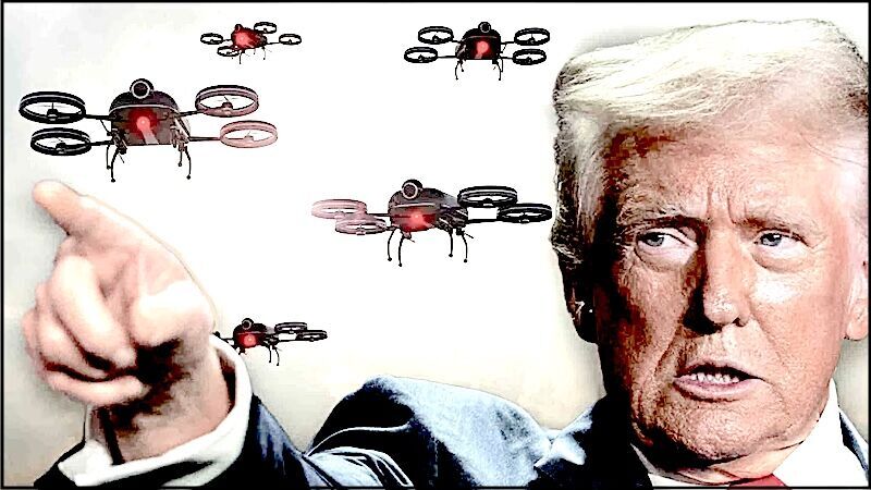 Trump and drones