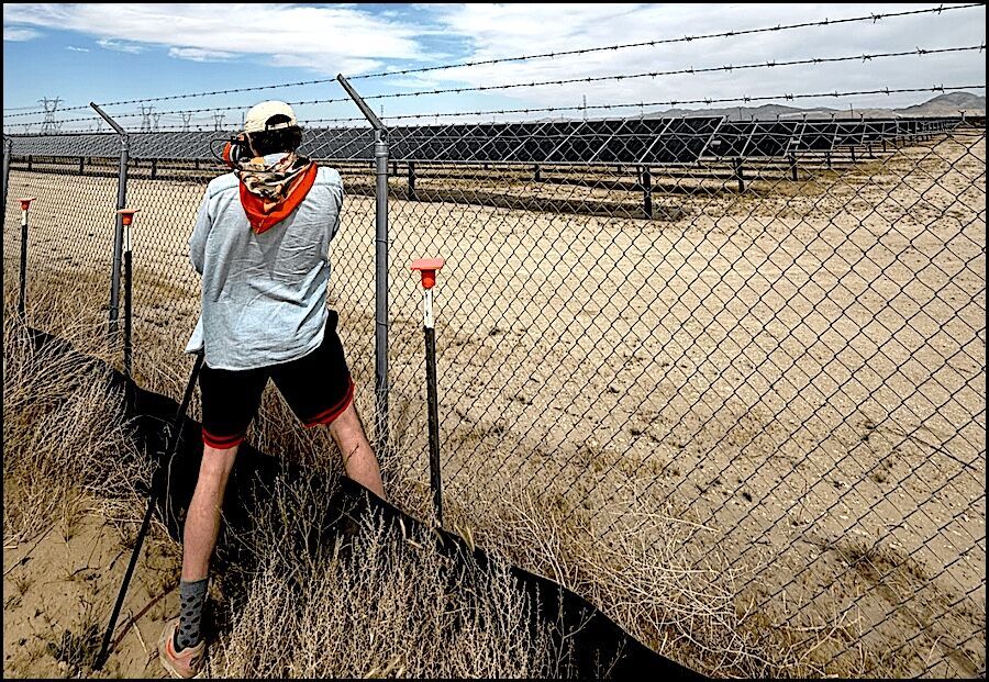 Click to enlarge Amazon's Baldy Mesa solar project