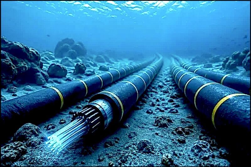 Undersea cables Strait of Hormuz
