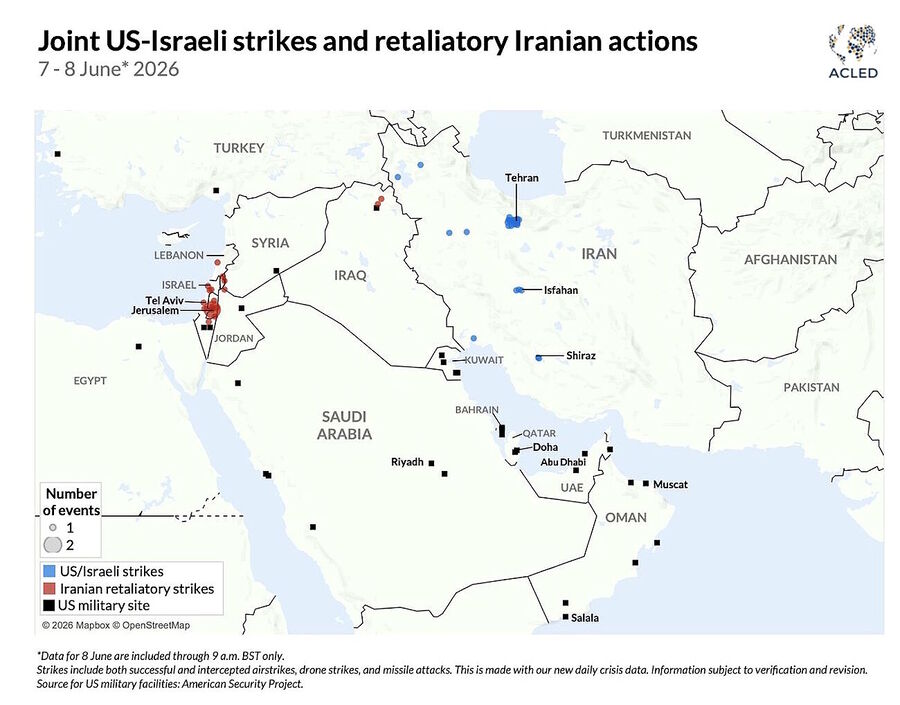 Click to enlarge iran war airstrikes us