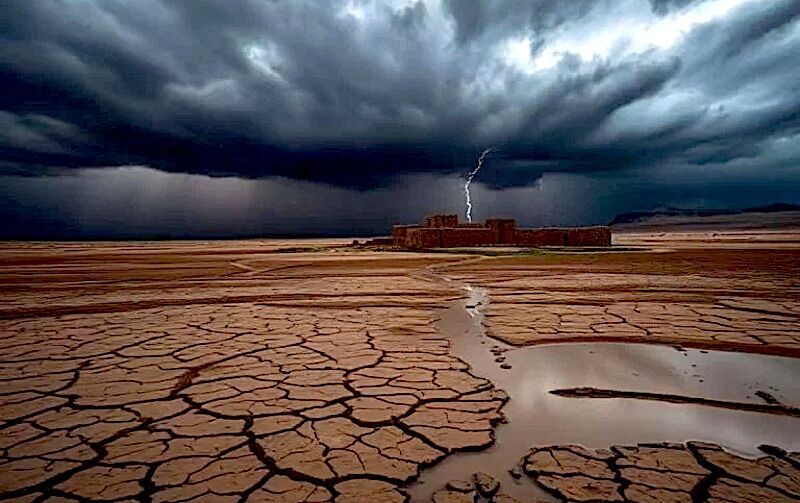 Click to enlarge Drought weather systems Iran