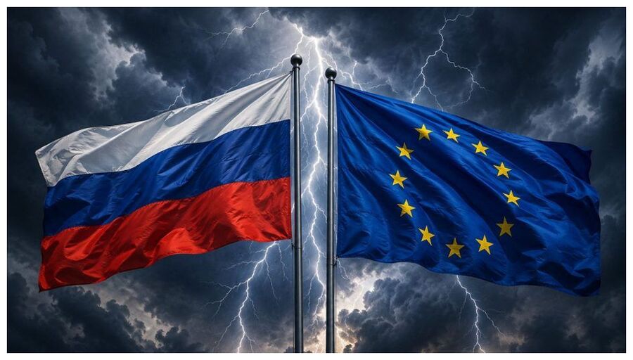 Click to enlarge Russia & NATO Flag