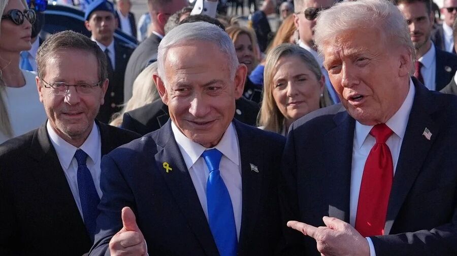 Click to enlarge trump netanyahu