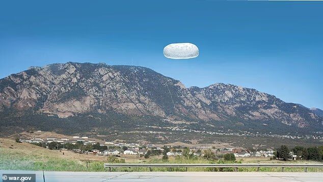 Click to enlarge artistic interpretation of a ufo