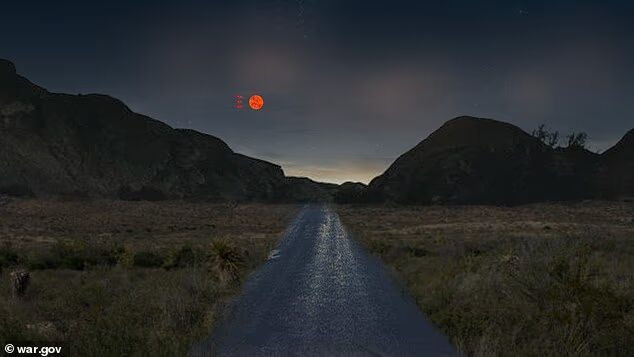 Click to enlarge artistic interpretation of a reported ufo