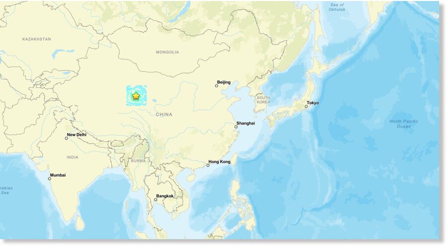 Click to enlarge A serious earthquake struck China the morning of June 16, 2026 leaving at least one person dead and several others injured, according to preliminary information from local state media and the United States Geological Survey.
