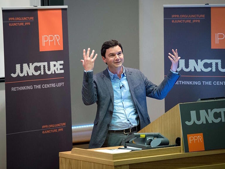 Click to enlarge French economist Thomas Piketty socialism globalist