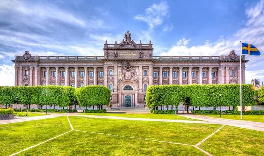 Click to enlarge Swedish parliament
