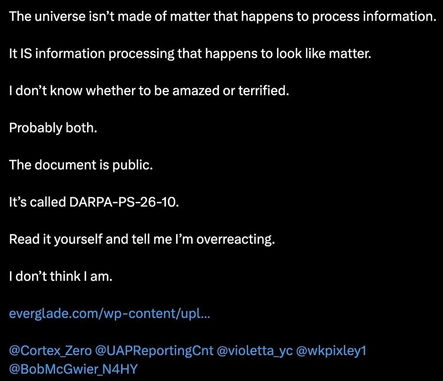 Click to enlarge tweet darpa generative optogenetics
