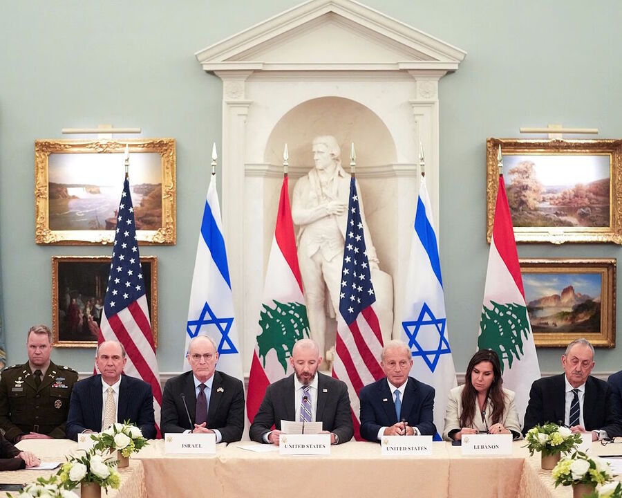Click to enlarge israel lebanon peace talks washington