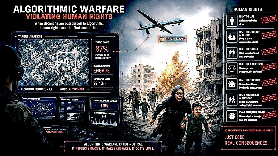 Click to enlarge algorithmic war scenes