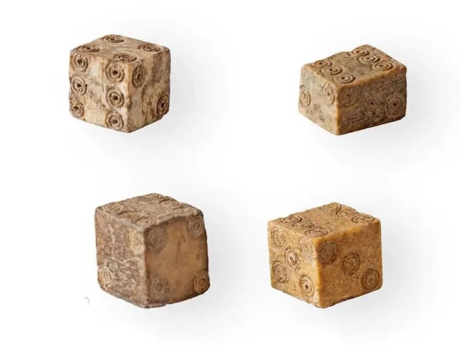 roman bath house dice netherlands