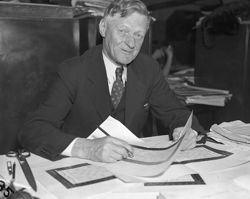 Arthur Wynne  inventor of the crossword puzzle