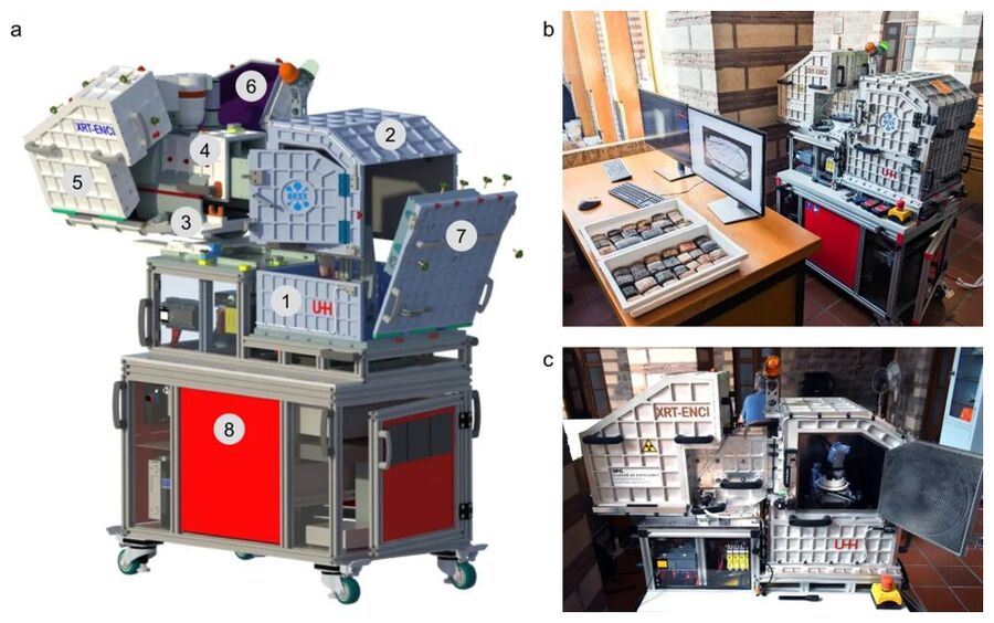 Mobile micro-CT scanner ENCI.