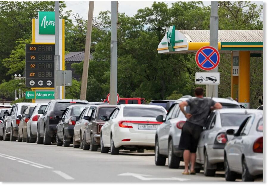 crime gas shortage