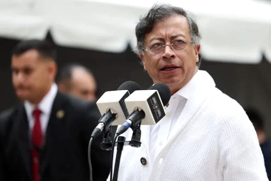Colombian President Gustavo Petro