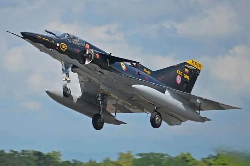 colombia buy israeli Kfir fighter jet