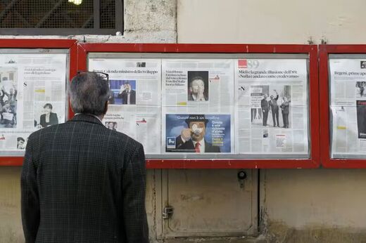 Click to enlarge News fatigue