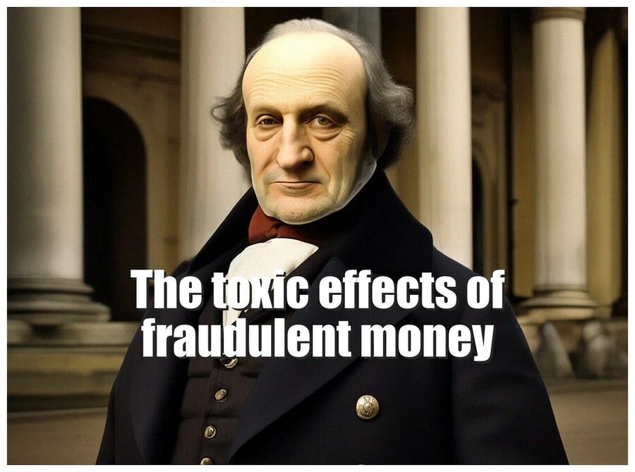fraudulent money