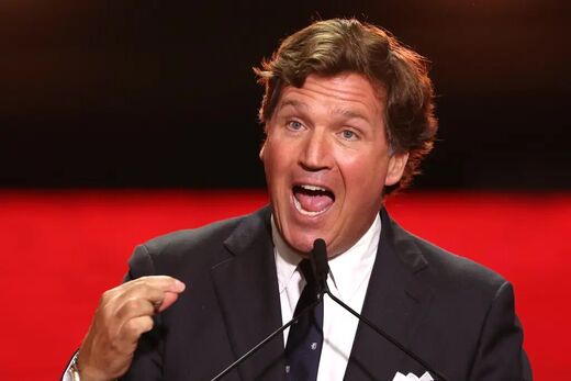 Click to enlarge Tucker Carlson intends to start a new political party after disavowing President Trump and the Republican Party over the Iran war.