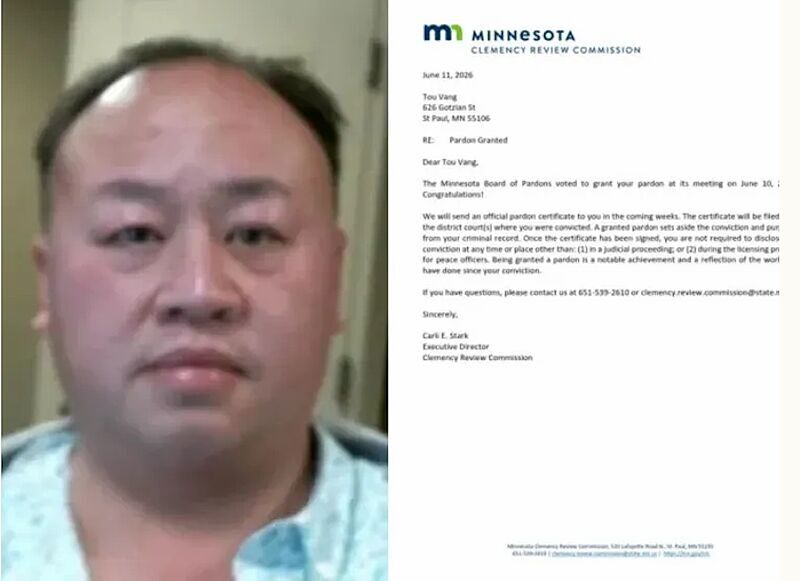 Click to enlarge Tou Lue Vang child molester pardoned tim walz deportation