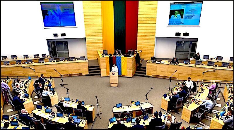 Click to enlarge Lithuanian parliament