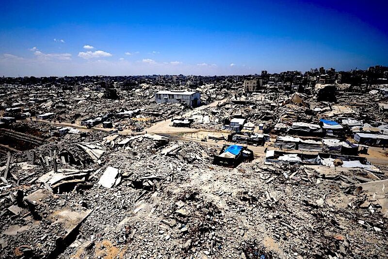 Click to enlarge Palestinian Rubble